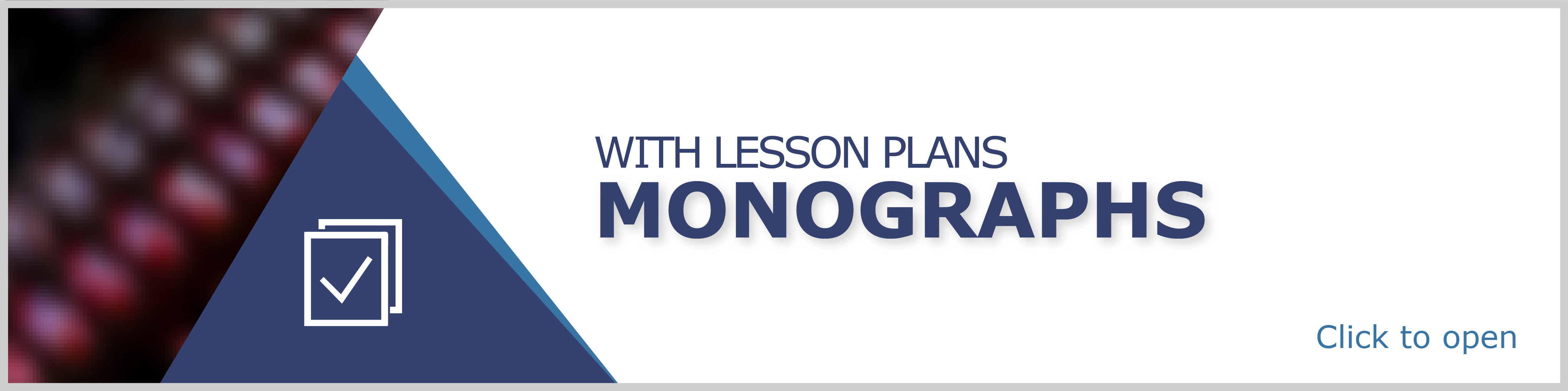 MonographswLessonPlans banner