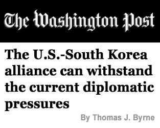 The U.S.-South Korea alliance can withstand the current diplomatic pressures